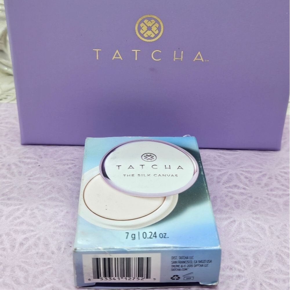TATCHA The Silk Canvas Primer Balm NIB Mini 7 g/0.24 oz.